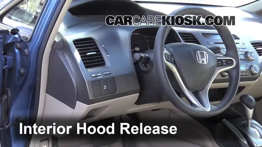 2010 Honda Civic Hybrid 1.3L 4 Cyl. Hood
